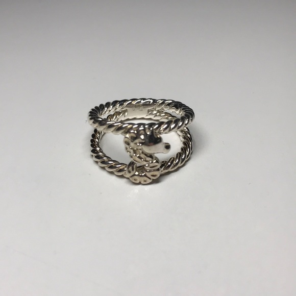 CUSTOM MADE Sterling Silver Seahorse Ring - Picture 2 of 7